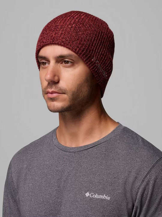Whirlibird Watch Cap Beanie Unisex Σκούφος Πλεκτός σε Μπορντό χρώμα