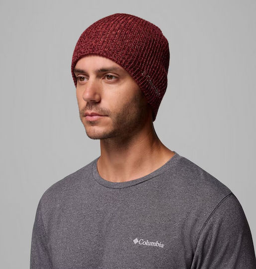 Whirlibird Watch Cap Beanie Unisex Σκούφος Πλεκτός σε Μπορντό χρώμα