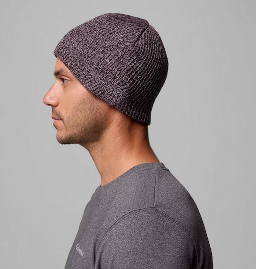 Beanie Unisex Beanie Knitted in Purple color