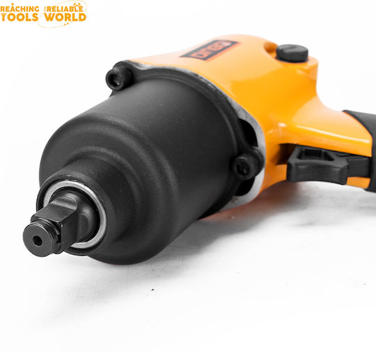 76075 Air Impact Wrench 1/2 Square Drive with Maximum Torque 58.12kgm