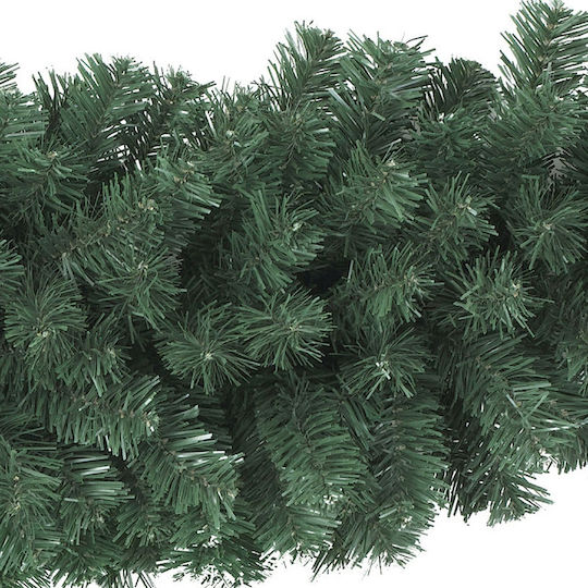 Lighted Christmas Garland Green 180x180cm 1pc