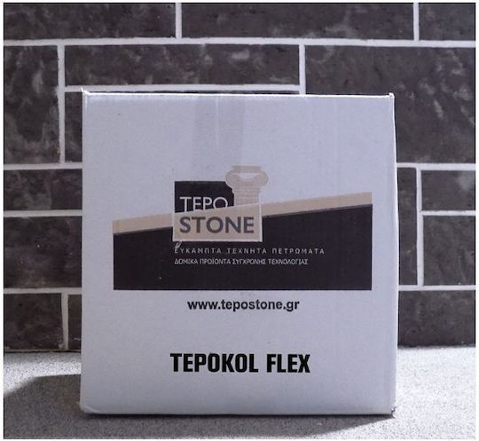 Tepostone Tepokol Flex Decorative Brick & Stone Adhesive Beige 20kg