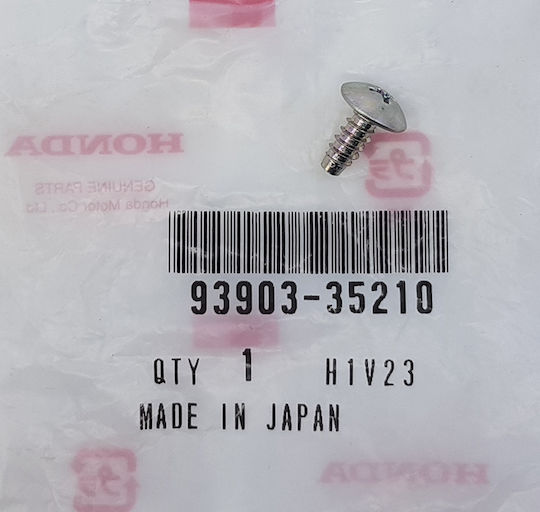 Honda Motorcycle Bolts 1pcs