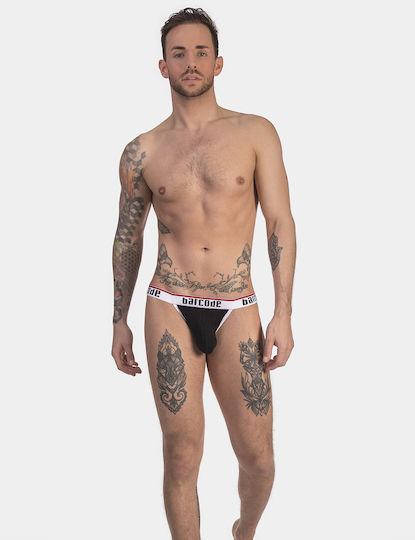 Barcode Berlin Ανδρικό Εσώρουχο Jockstrap Μαύρο