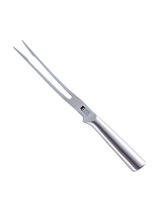 Bergner Set von 2 BBQ-Werkzeugen mit Messer und Tranchiergabel BG-40220-MM