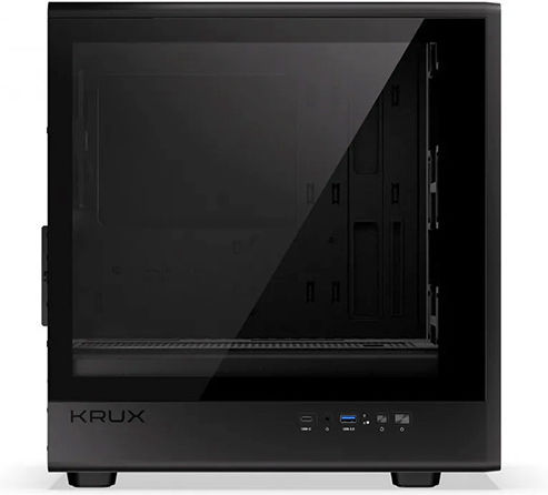 Krux Helio Micro Tower Κουτί Υπολογιστή Μαύρο