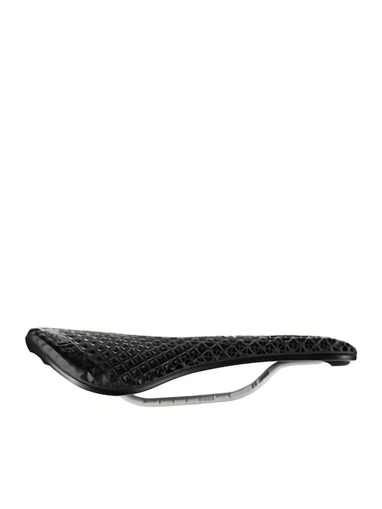 Selle Italia Novus Boost Evo 3D TI 316 Superflow Σέλα Ποδηλάτου Carbon Μαύρη
