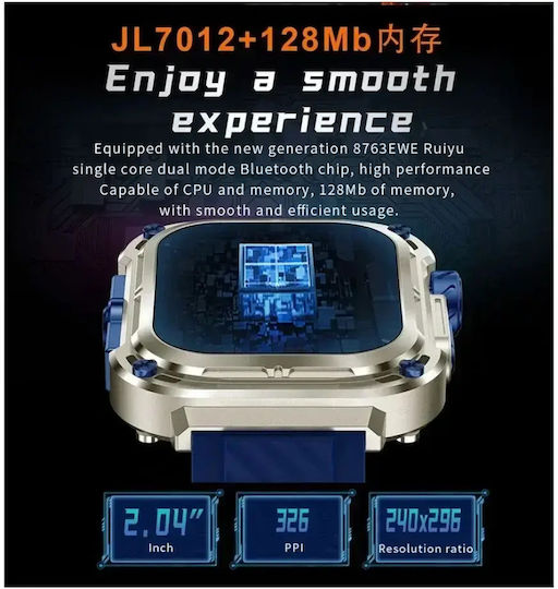 Z85 Max Smartwatch (Negru)