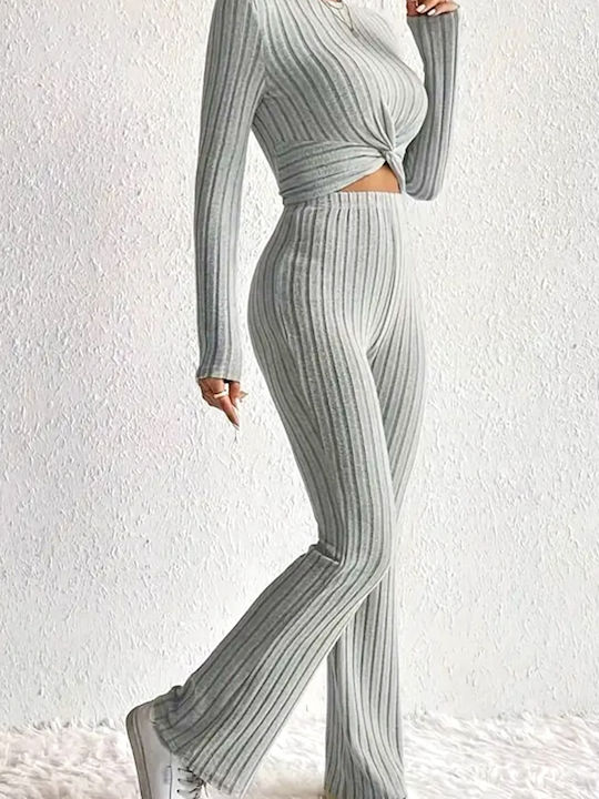 Sweatpants Set Grey