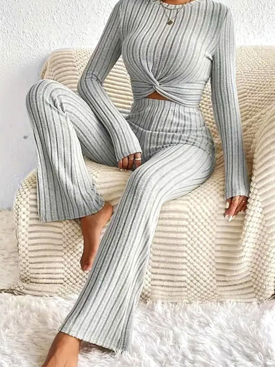 Sweatpants Set Grey