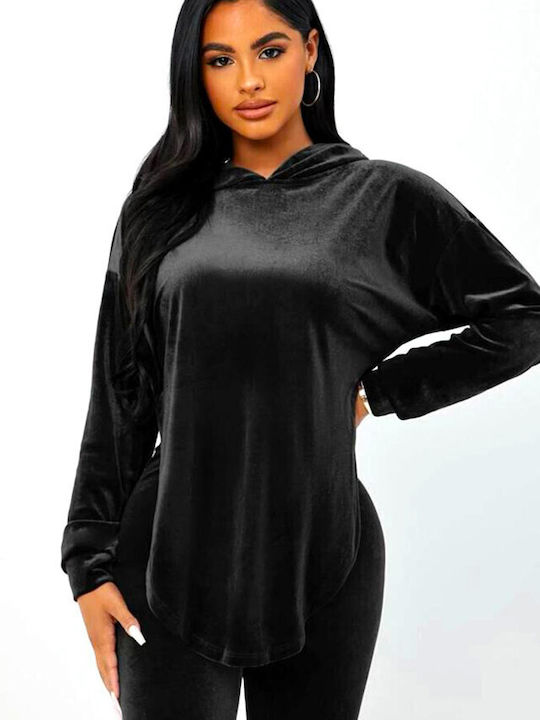 Set de Trening Catifea Negru
