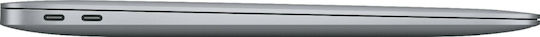 Apple MacBook Air 13.3" (2020) IPS QHD+ (M1/8GB/256GB SSD) Космическо сиво (US Клавиатура)
