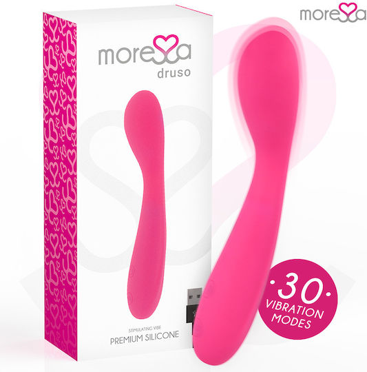 Amoressa Druso Premium Silicone Rechargeable Вибратор G-Spot 17.5см Розов