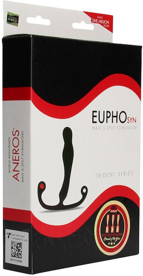 Aneros Eupho Syn Trident Πρωκτική Σφήνα Μαύρη