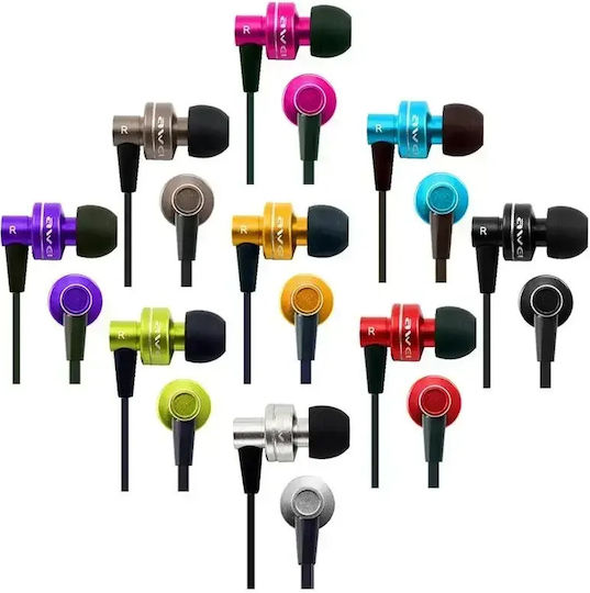 Awei ES900i In-ear Handsfree με Βύσμα 3.5mm Μπλε
