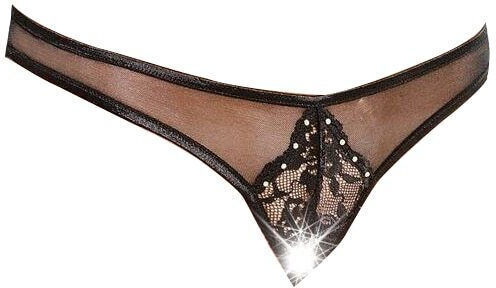 Softline 2442 String Γυναικείο Sexy String Αυτοκινήτου Black