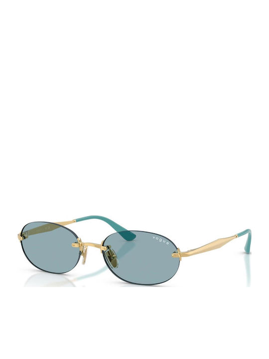Vogue Unisex Ochelari de soare cu Auriu Cadru și Aur Lentilă VO4342S 280/80