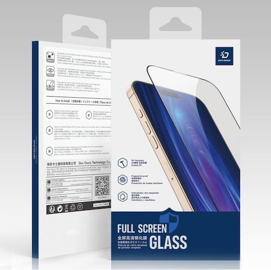 Dux Ducis Full Face Tempered Glass Μαύρο (OnePlus Nord 5)