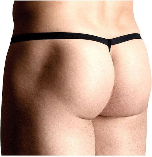Softline 4487 Shiny Thong Black