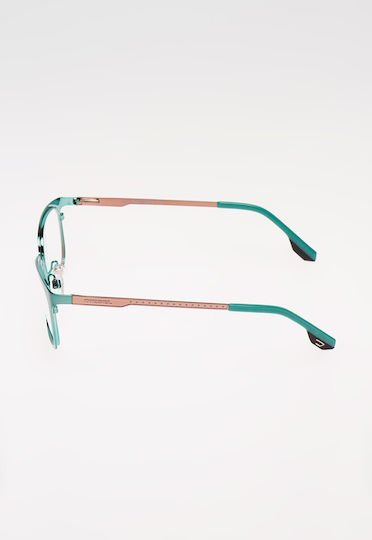 Diesel Rame Ochelari Pentru Femei Din Acetat Turcoaz DL5082-093
