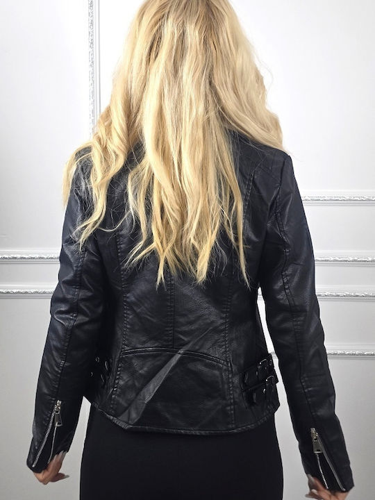 Jachetă de femei Biker Jacket Black