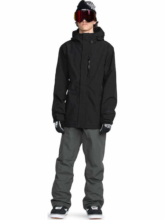 Volcom Gore-tex G1352605-DGR Ανδρικό Παντελόνι Σκι & Snowboard Γκρι