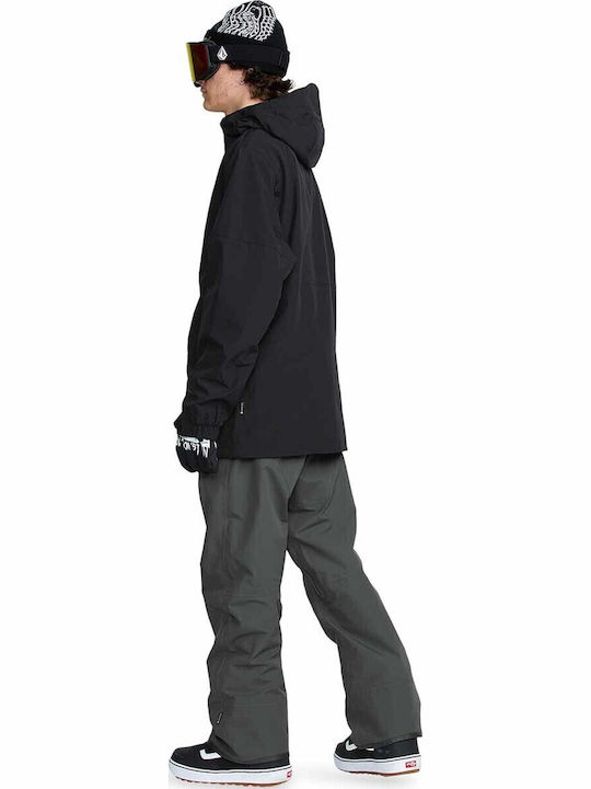 Volcom Gore-tex G1352605-DGR Ανδρικό Παντελόνι Σκι & Snowboard Γκρι