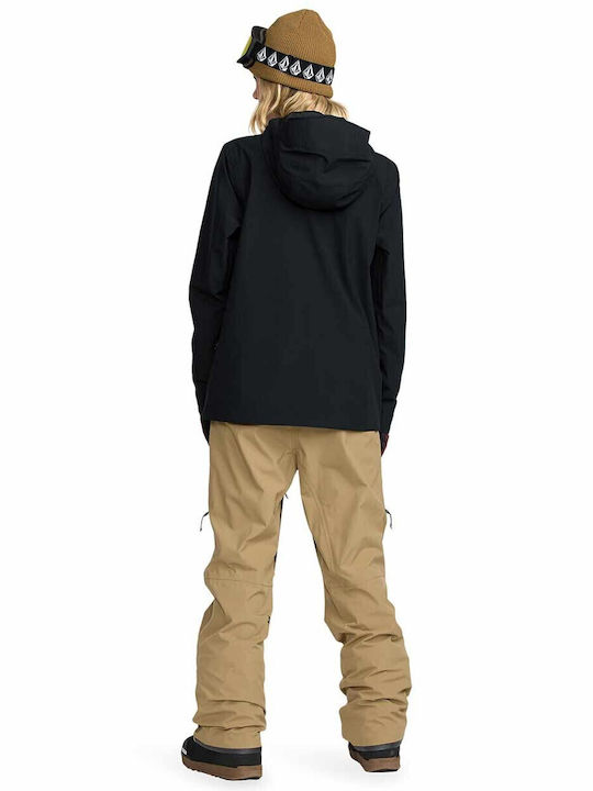 Volcom Stretch H1352601-BRZ Γυναικείο Παντελόνι Σκι & Snowboard Καφέ