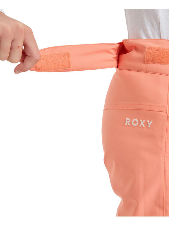 Roxy Snow Backyard ERGTP03059-NKN0 Kids Trousers for Ski & Snowboard Orange
