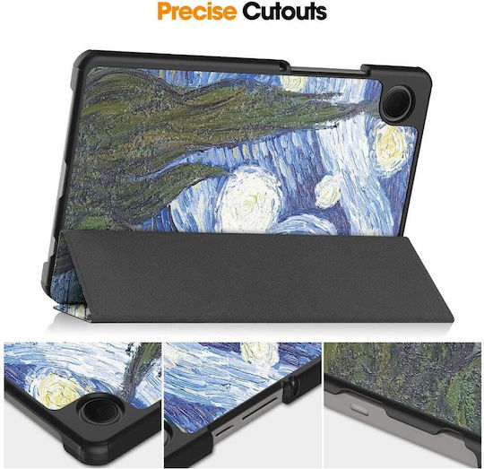 Techsuit Foldpro Samsung Galaxy Tab A11 A9 Звездна Нощ