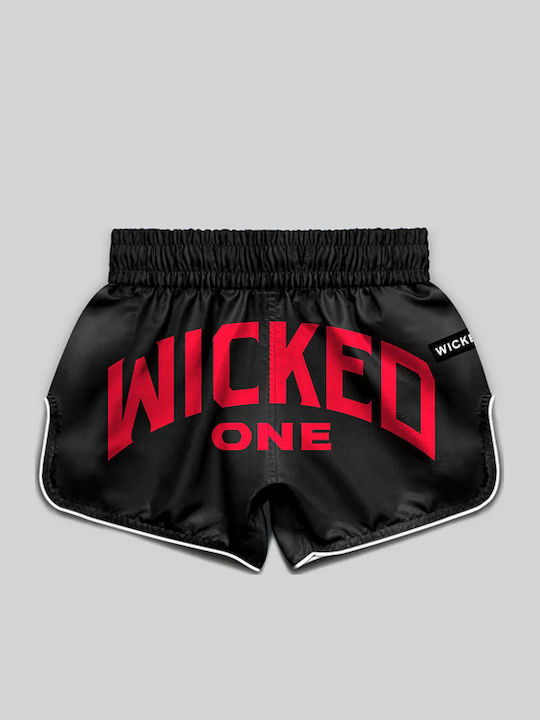 Wicked1 Shorts Kick/Thai-Boxen Schwarz