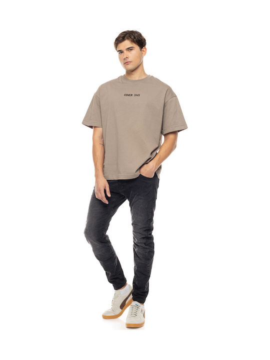 Ανδρικό Παντελόνι Τζιν Ελαστικό Washed Black