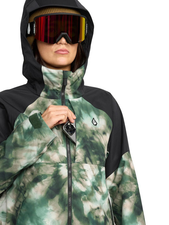 Volcom Insulated Women's Ski & Snowboard Jacket Green H0452608-GRN