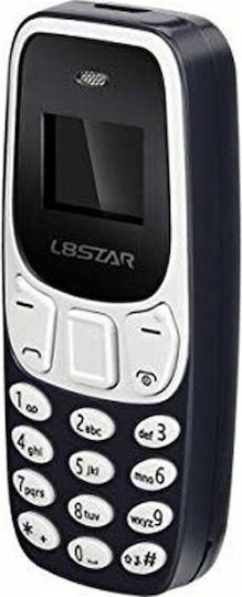 BM10 Mini Dual SIM Mobile with Buttons Black/White