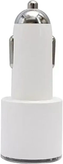 Andowl Φορτιστής Αυτοκινήτου 2.4A με Θύρες: 2xUSB