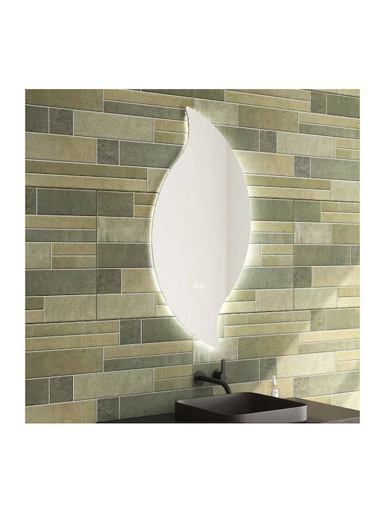 Inter Ceramic Oglindă de Baie Lumini LED Atingere 50x100cm