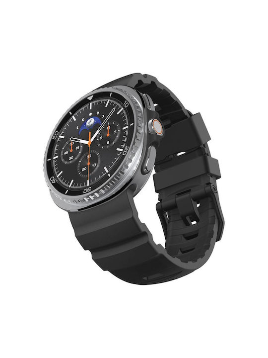 Spigen Λουράκι Σιλικόνης Μαύρο (Galaxy Watch 8 / 8 Classic)