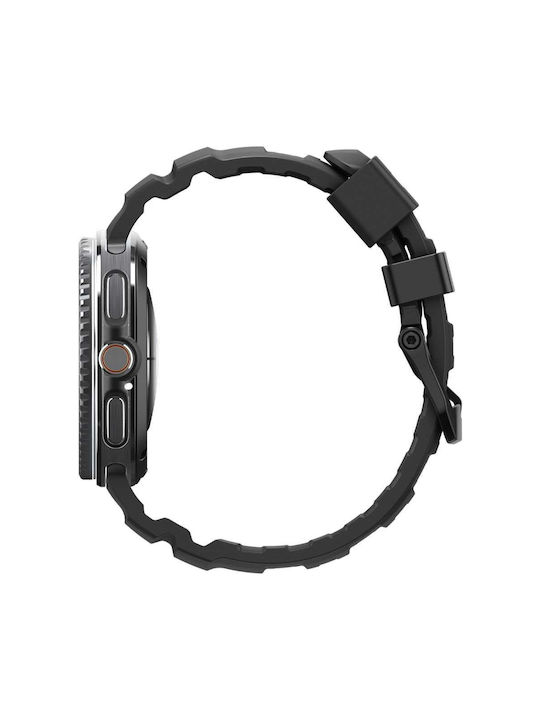 Spigen Λουράκι Σιλικόνης Μαύρο (Galaxy Watch 8 / 8 Classic)