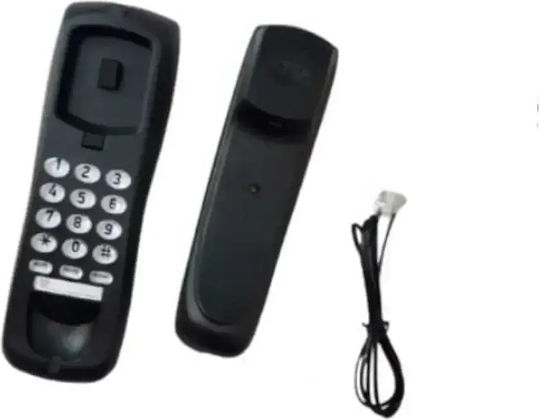 OHO-628 Ενσύρματο Τηλέφωνο Γόνδολα Μαύρο ADD0APB10