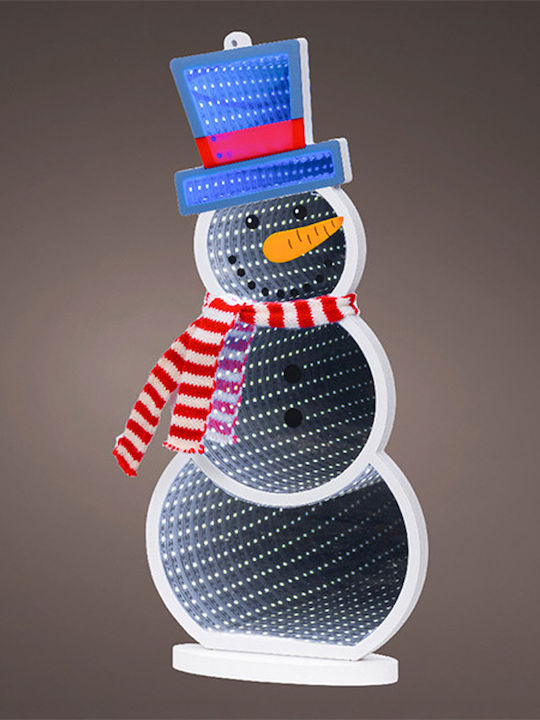 Christmas Figures Lumineo Infinity Light Snowman 137 Leds 40cm