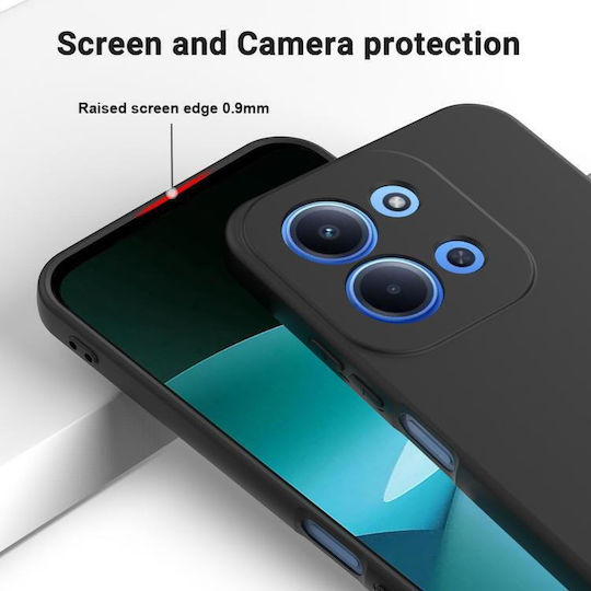 Back Cover Silicone Waterproof Black (Poco C85)