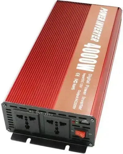 Car Inverter Modified Sinewave 4000W to Converter 12V DC in 220V AC