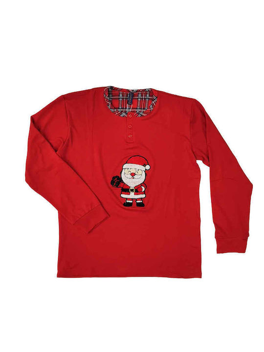 Lovelx Homewear Men's Winter Pajamas Set Red