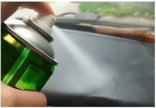 KLY Polishing Spray for Car Dashboard with Aroma Jasmine 302gr