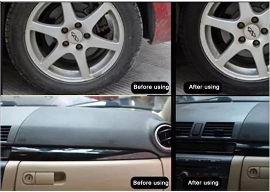 KLY Polishing Spray for Car Dashboard with Aroma Apple 297gr