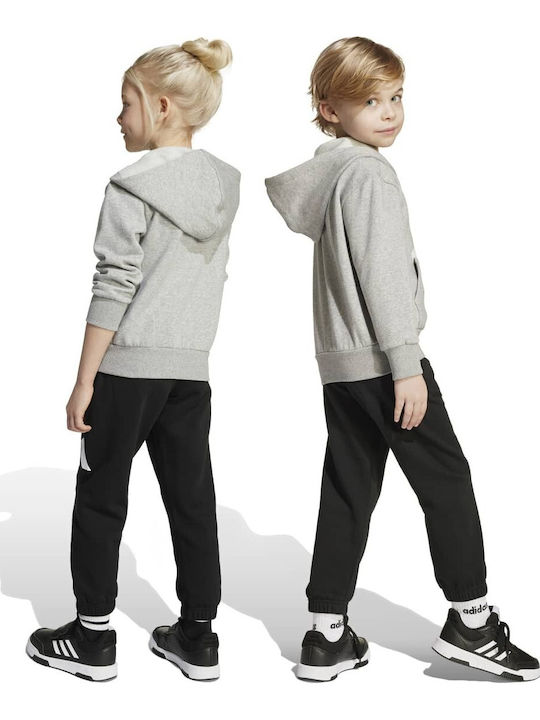 adidas Kinder Sweatpants Set - Jogginganzug Black, Grey, White