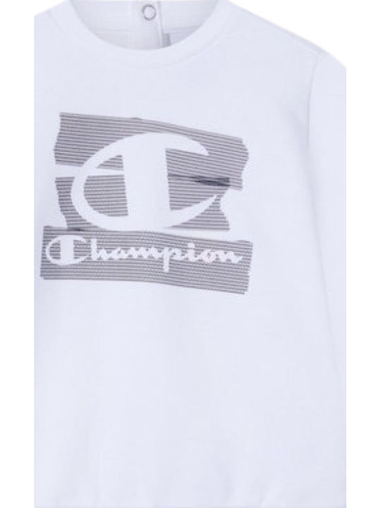 Kids Sweatpants Set White