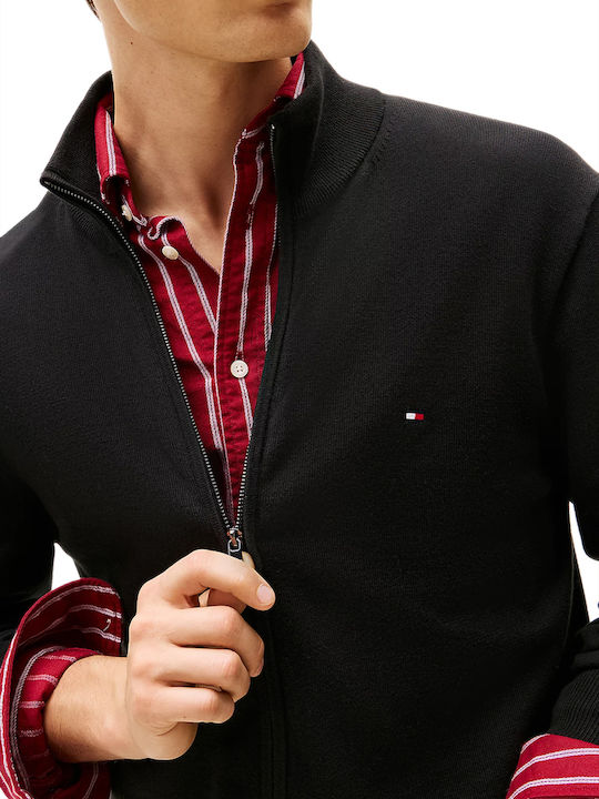 Men's Knitted Cardigan Black
