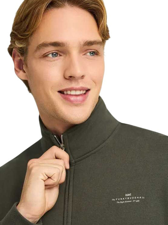 Cardigan pentru Bărbați Verde