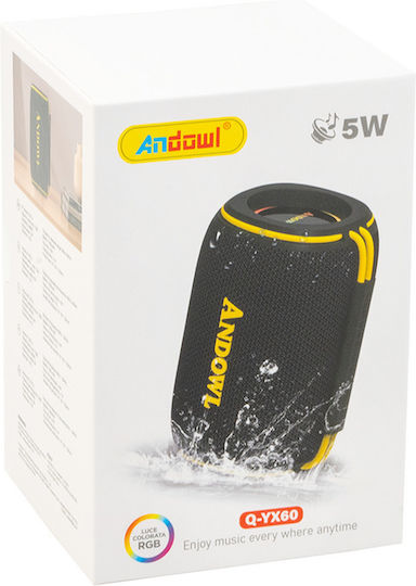 Andowl Q-YX60 Bluetooth Speaker 5W Black